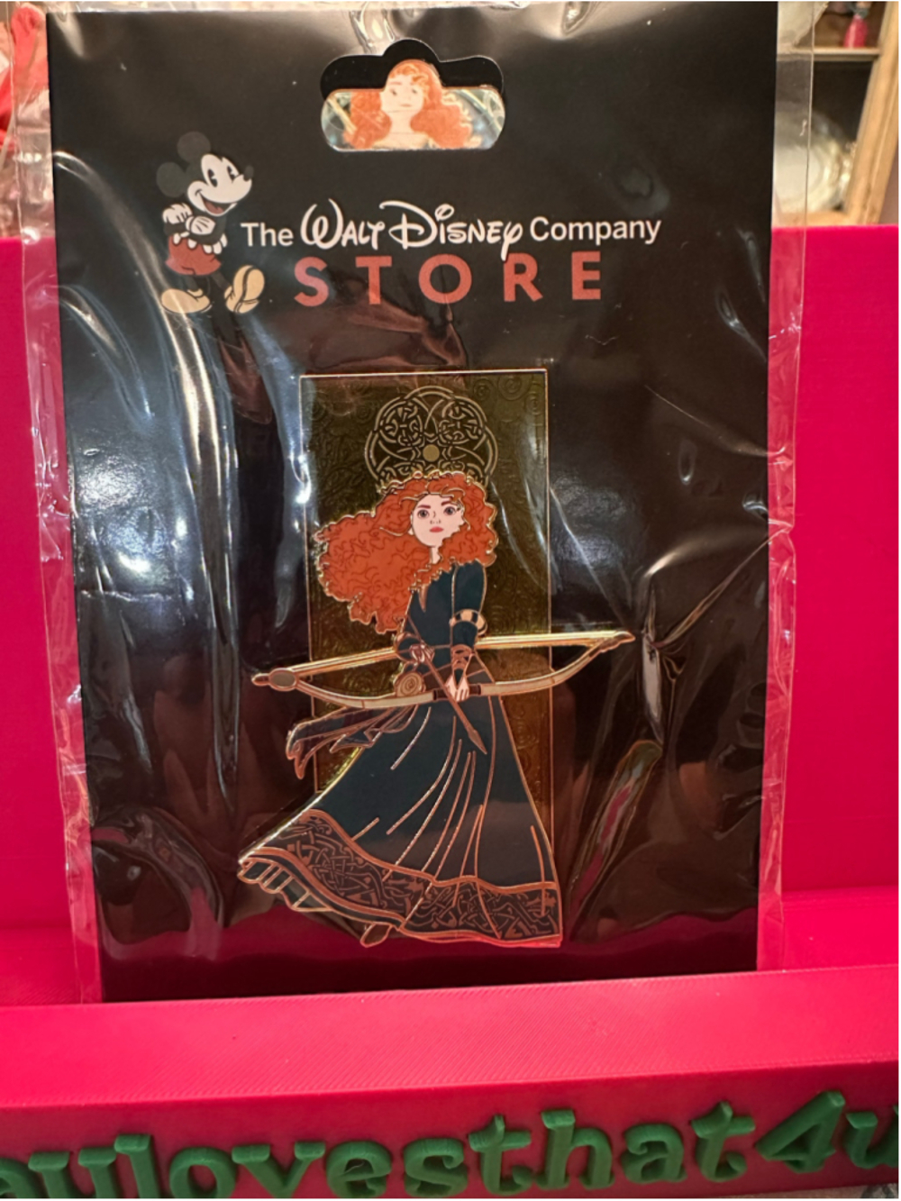 Disney DEC TWDCS D23 Expo 2026 Game Changers Princess Merida Brave LE400 Pin
